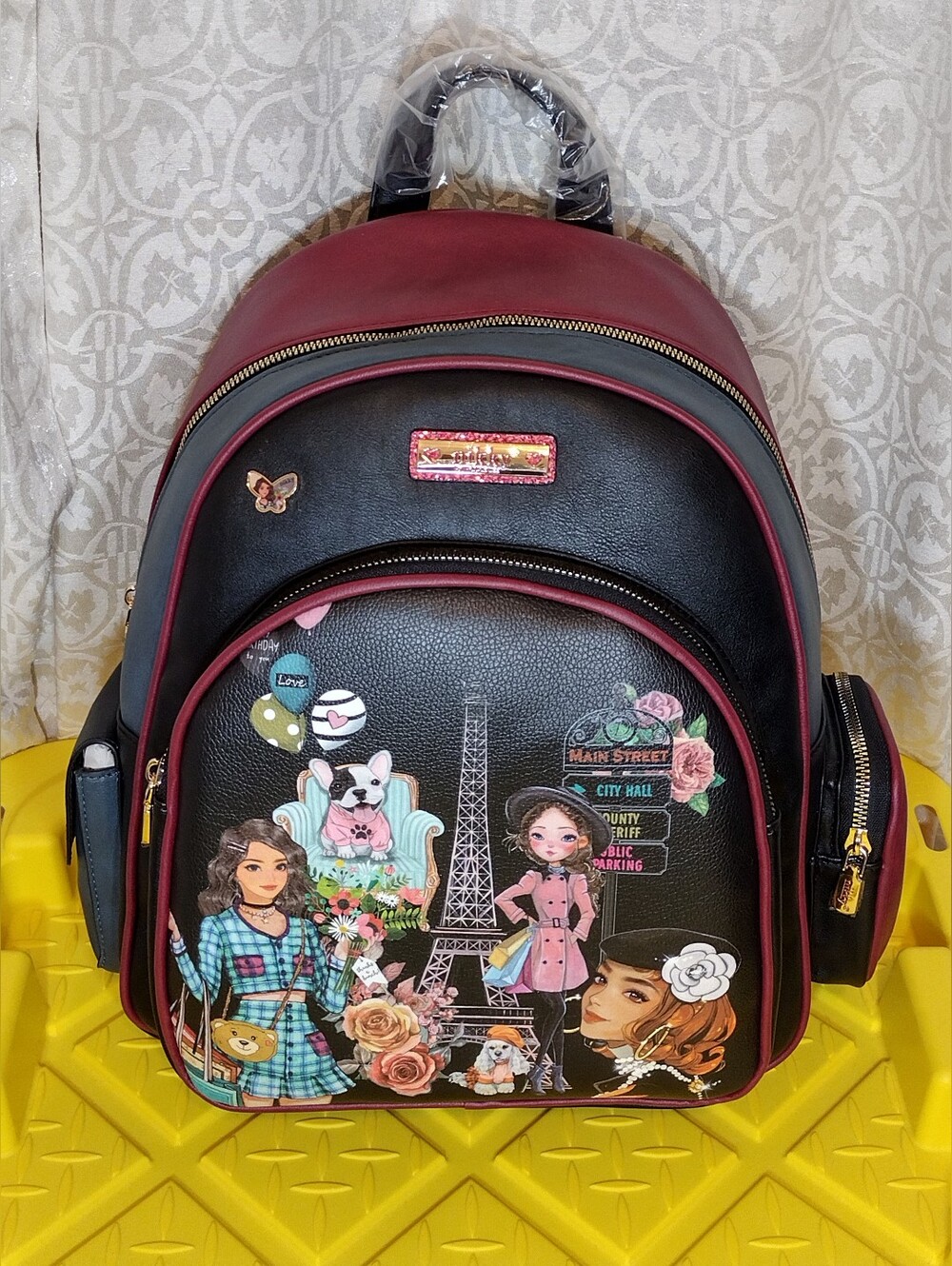 NIKKI BY NICOLE LEE BACKPACK BAG NIKKI BACKPACK NIKKI MAKE FRIENDS BACKPACK NEW